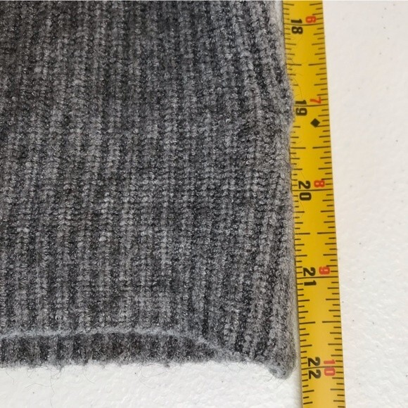 Lovestitch Marled Gray Open Front Cardigan Sweater Women Size Medium Large - Picture 10 of 12